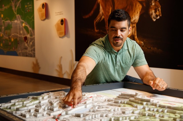 miguel ordeñana in P-22 exhibit