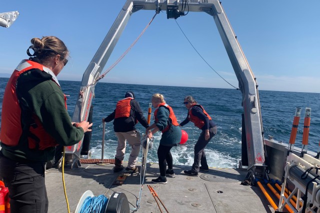 Amy Gusick Channel Islands research cruise equipment 