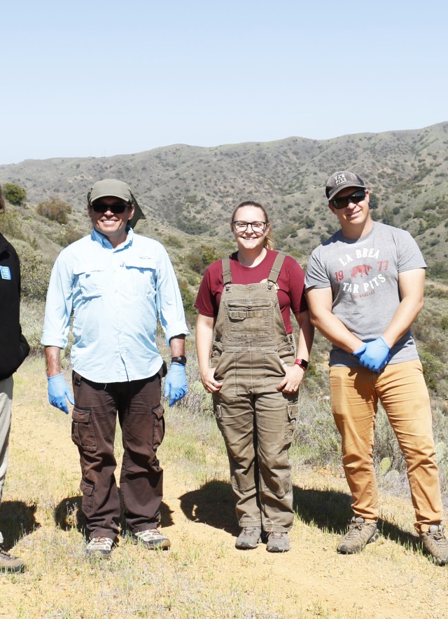 Dung beetle expedition Catalina Island crew