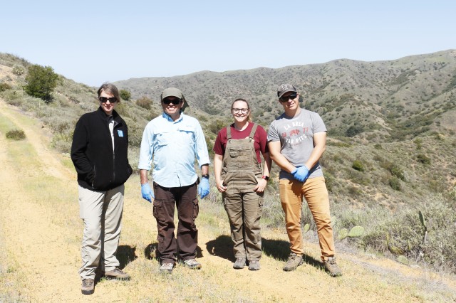 Dung beetle expedition Catalina Island crew