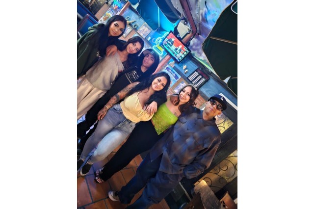 Sandy Avila and her family