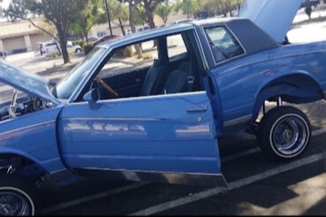 Sandy's husband's lowrider